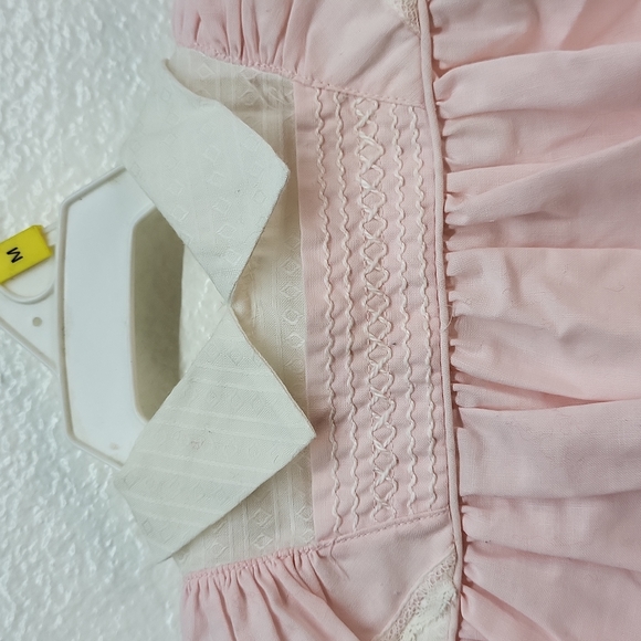 Vintage Baby Girl 2pc Dress and Diaper Cover - Picture 2 of 9